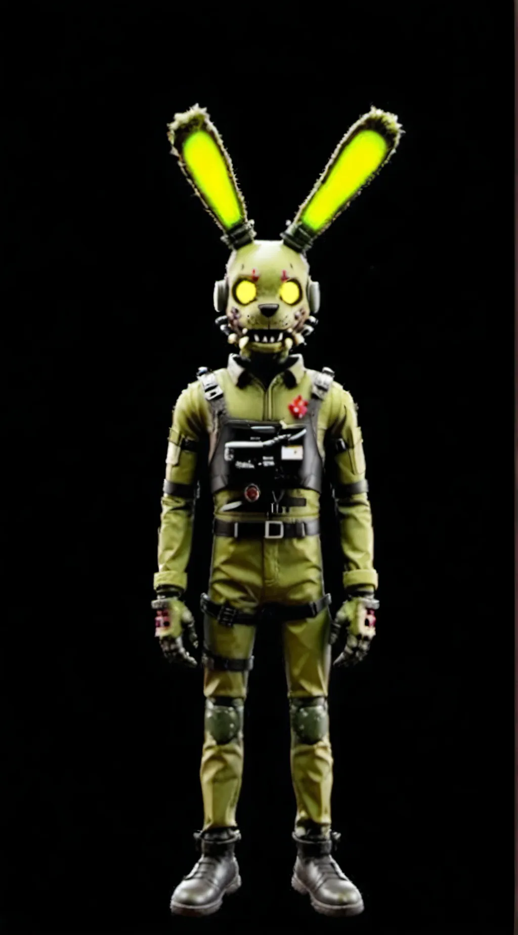 ai character: 🩸💀springtrap💀🩸 background