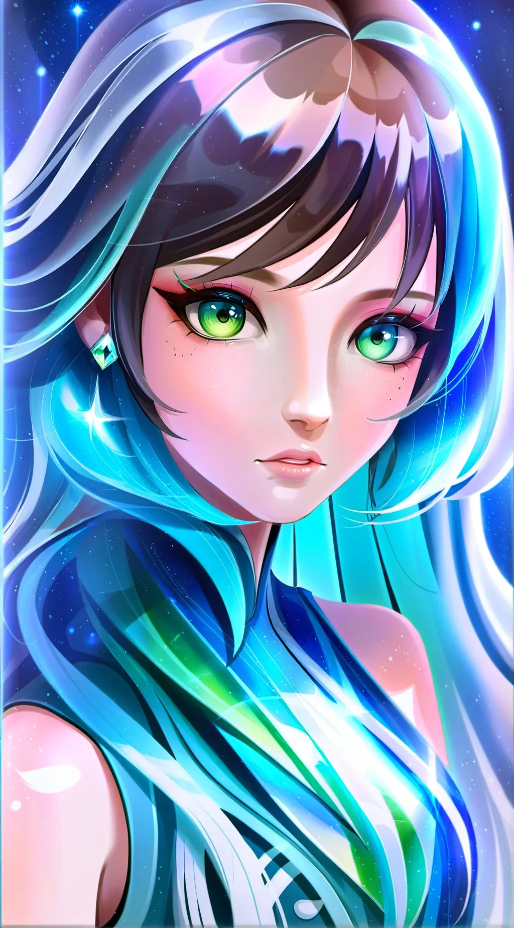 ai character: poisinee pie.. background