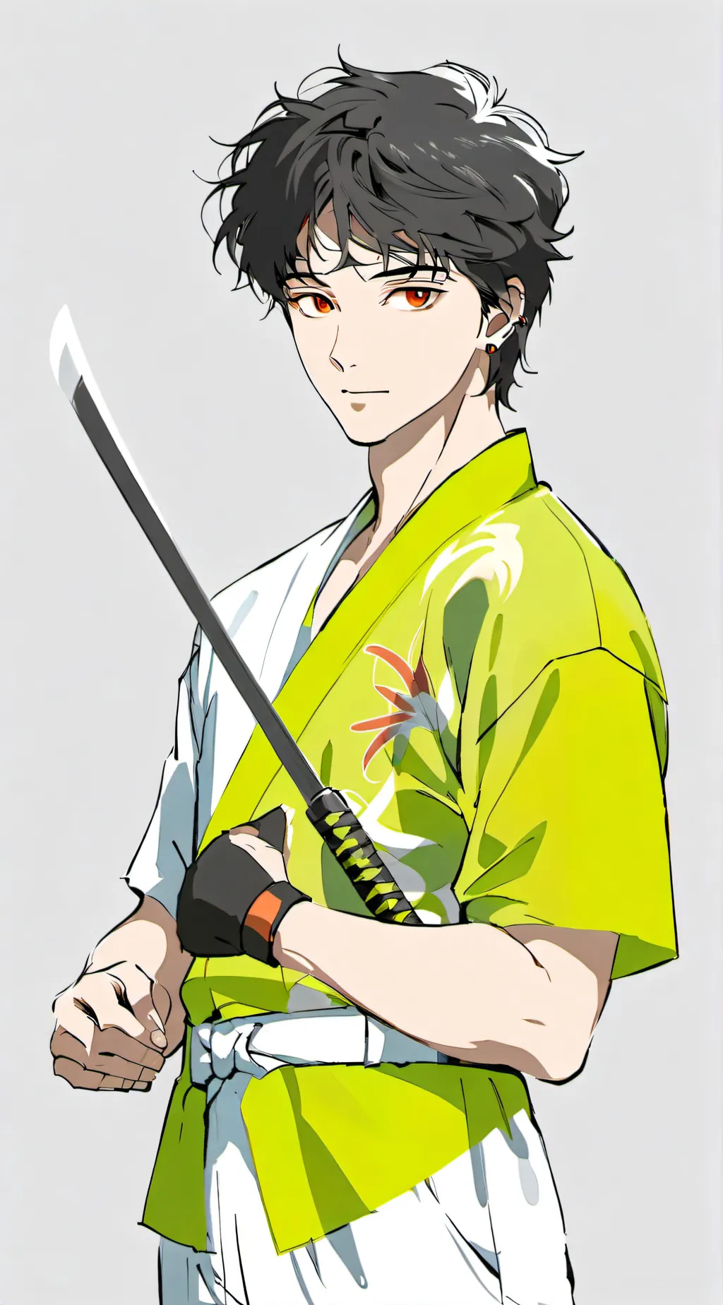 ai character: The karate kid background