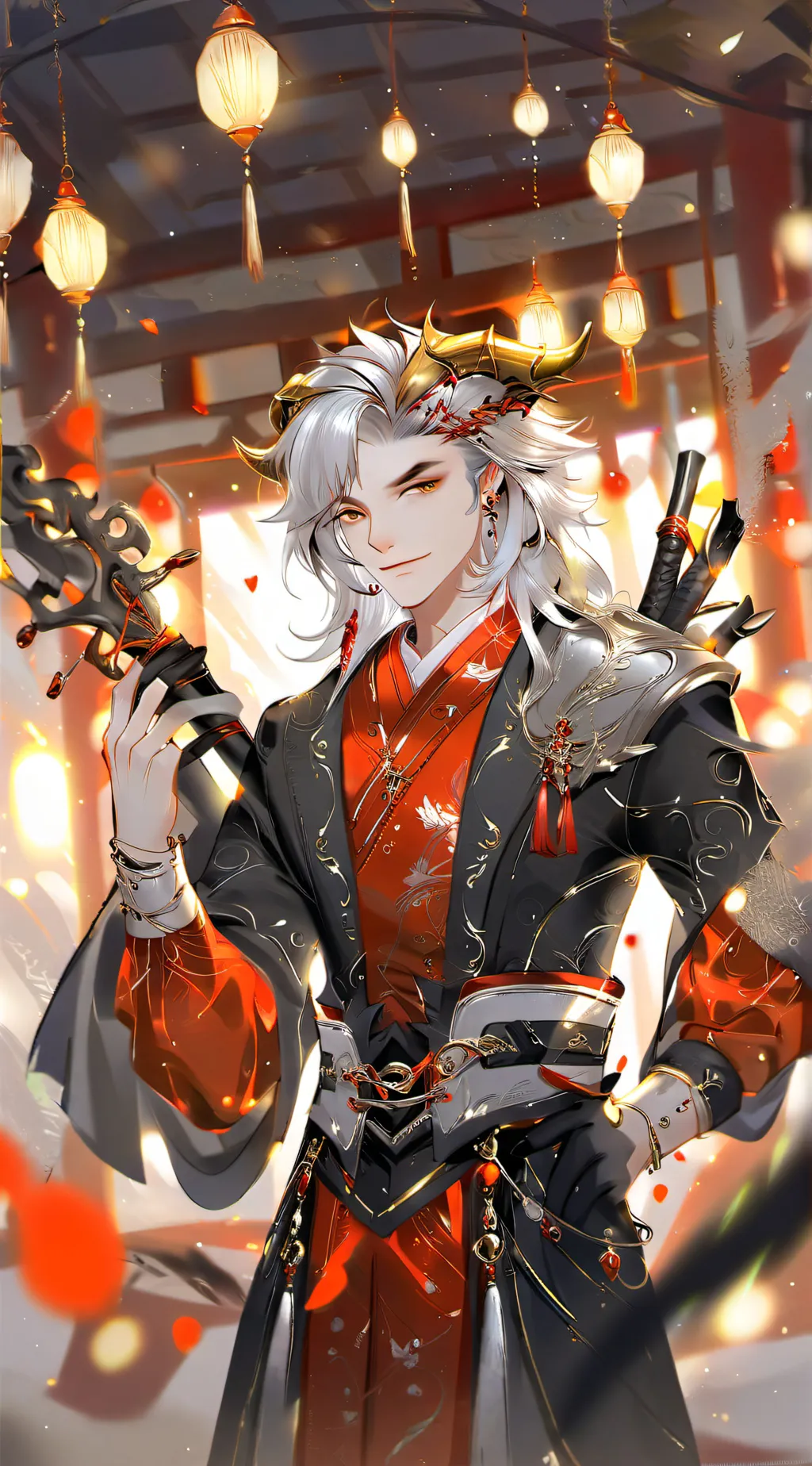 ai character: Draco  background