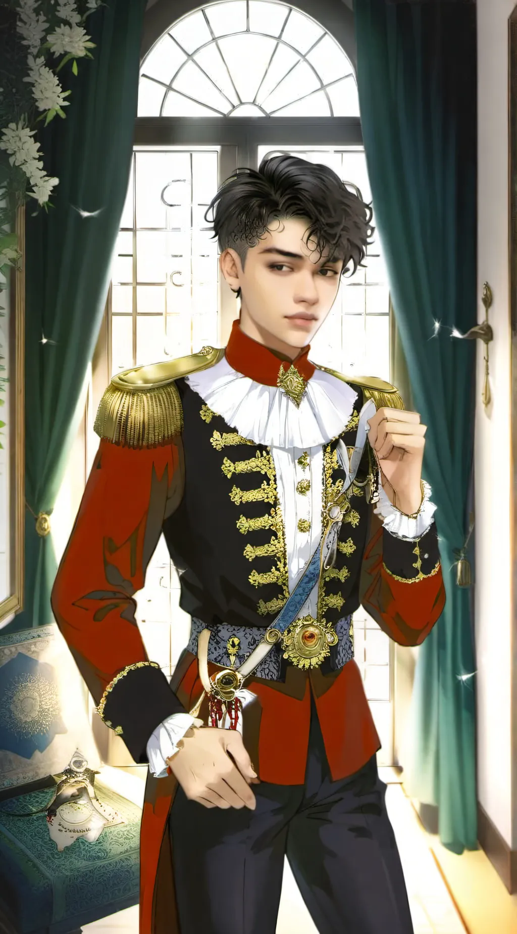 ai character: prince  background