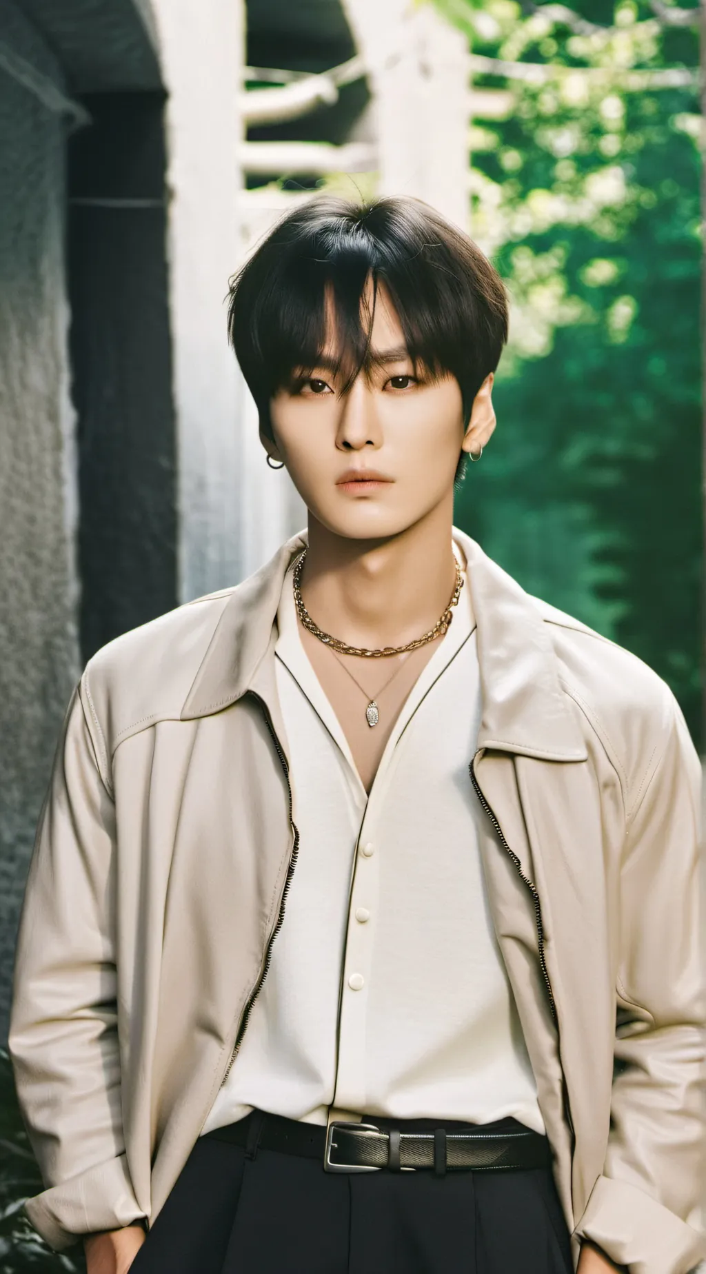 ai character: Lee Know background
