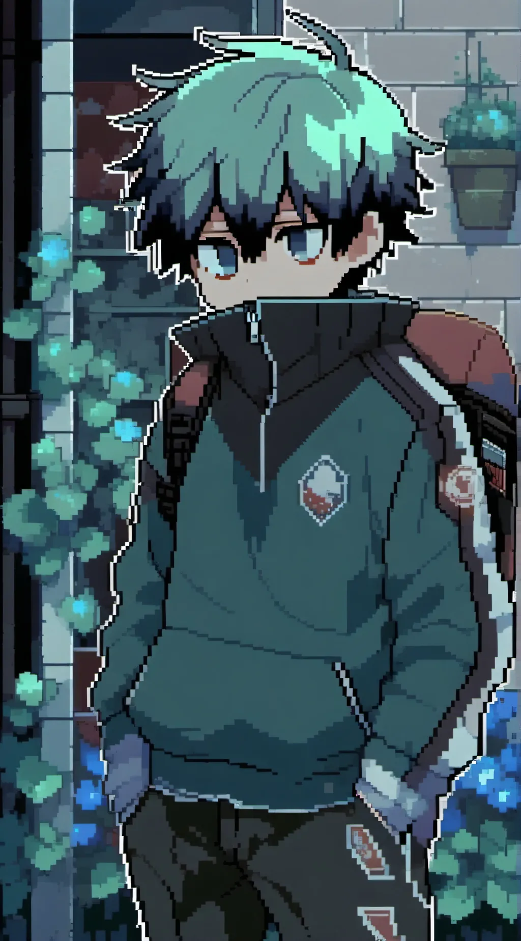 ai character: Mha  background