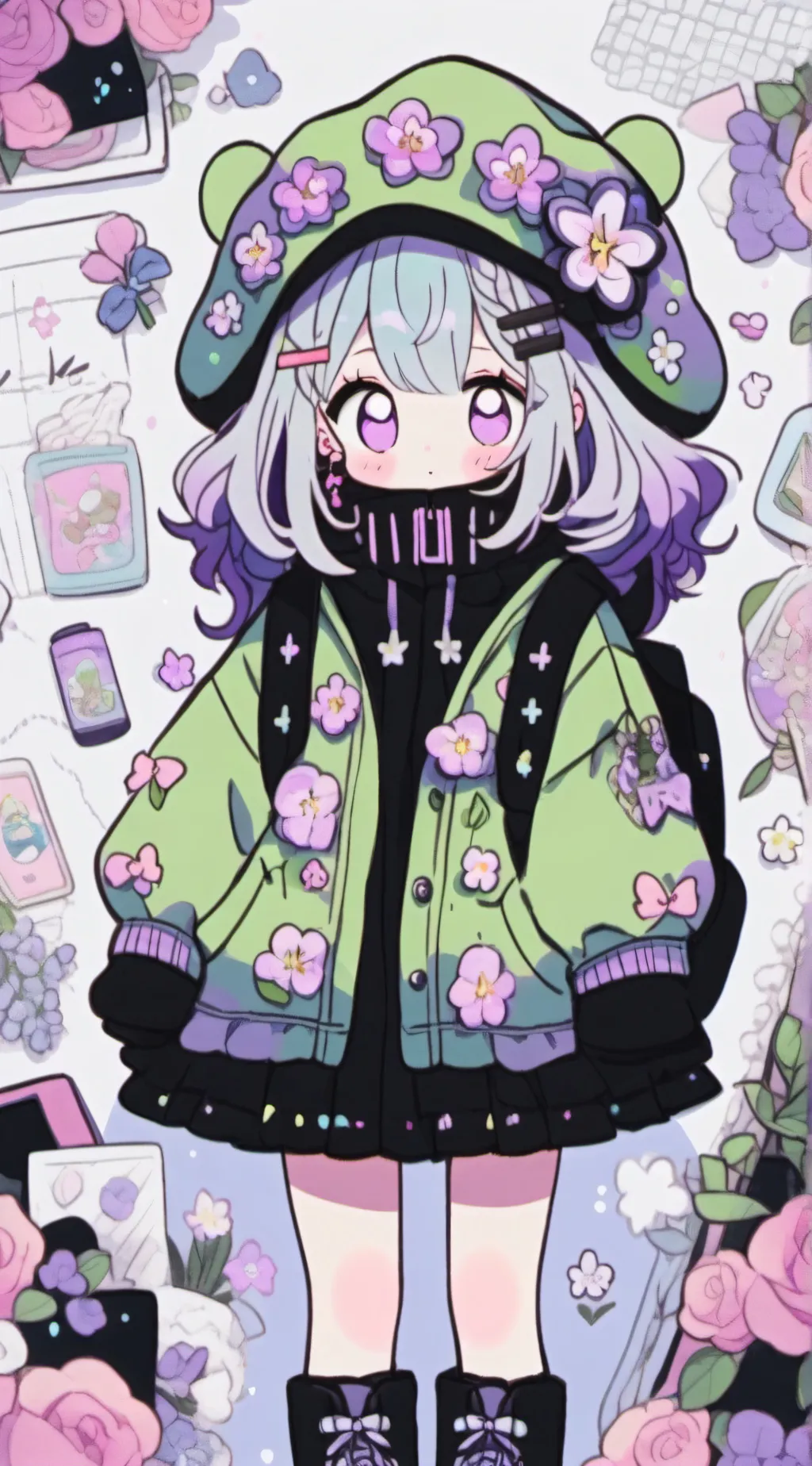 ai character: Ur mom background