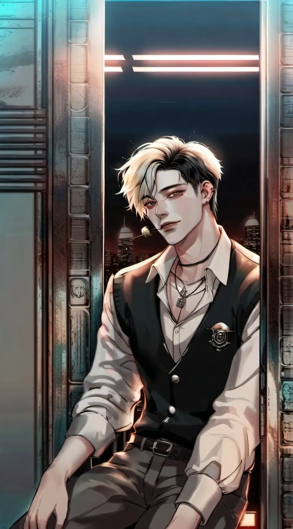 ai character: Lucas background
