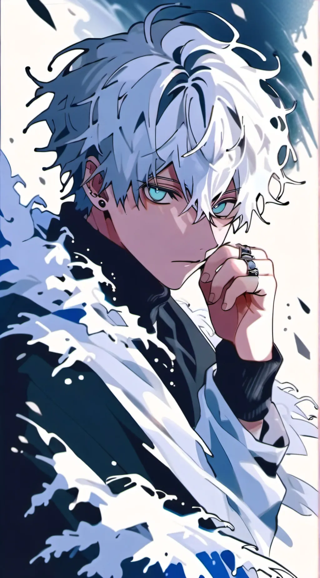 ai character: gojo background