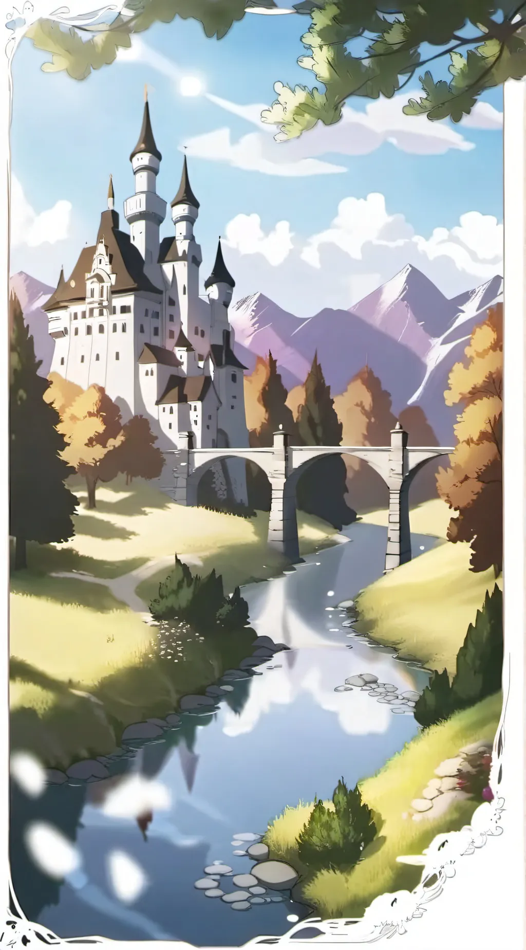 ai character: Descendants background