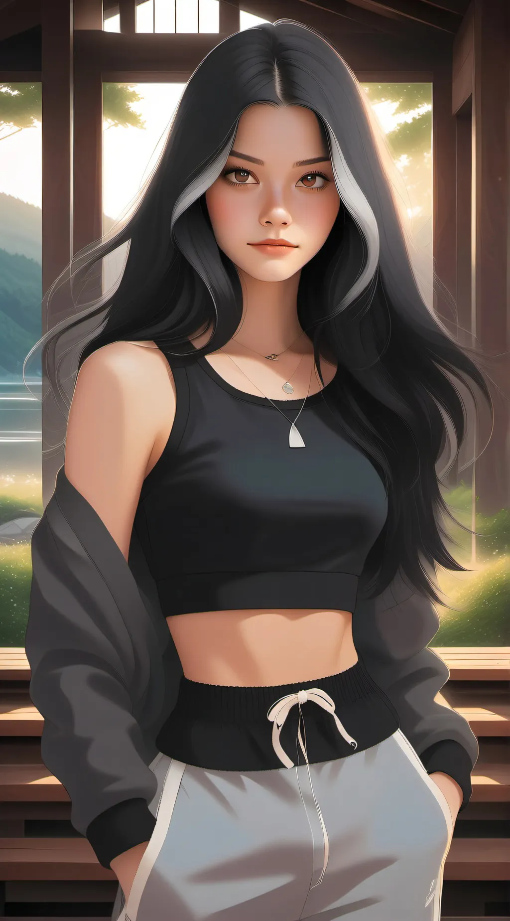 ai character: olivia/liv background