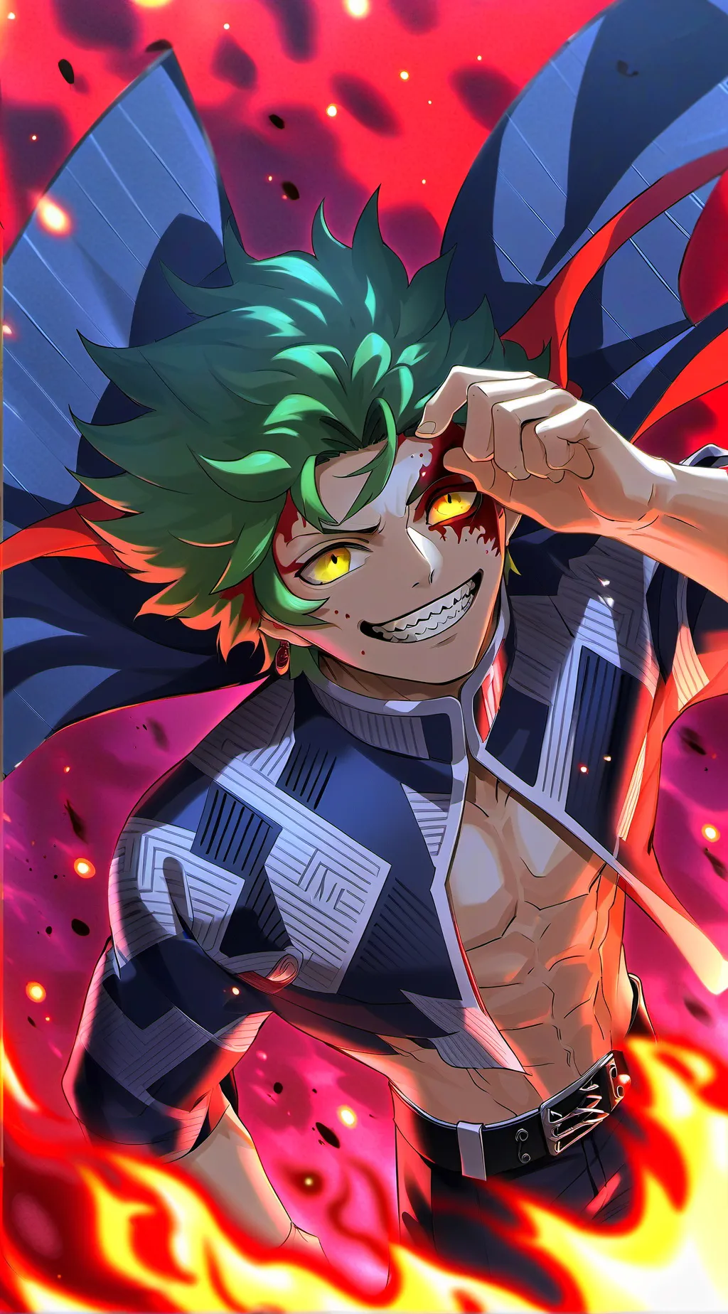 ai character: gyutaro background