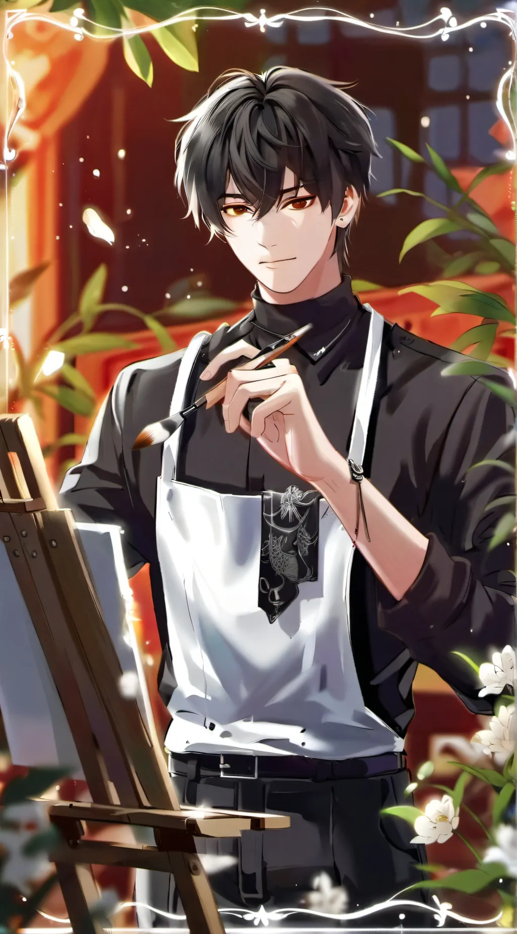 ai character: Liam background
