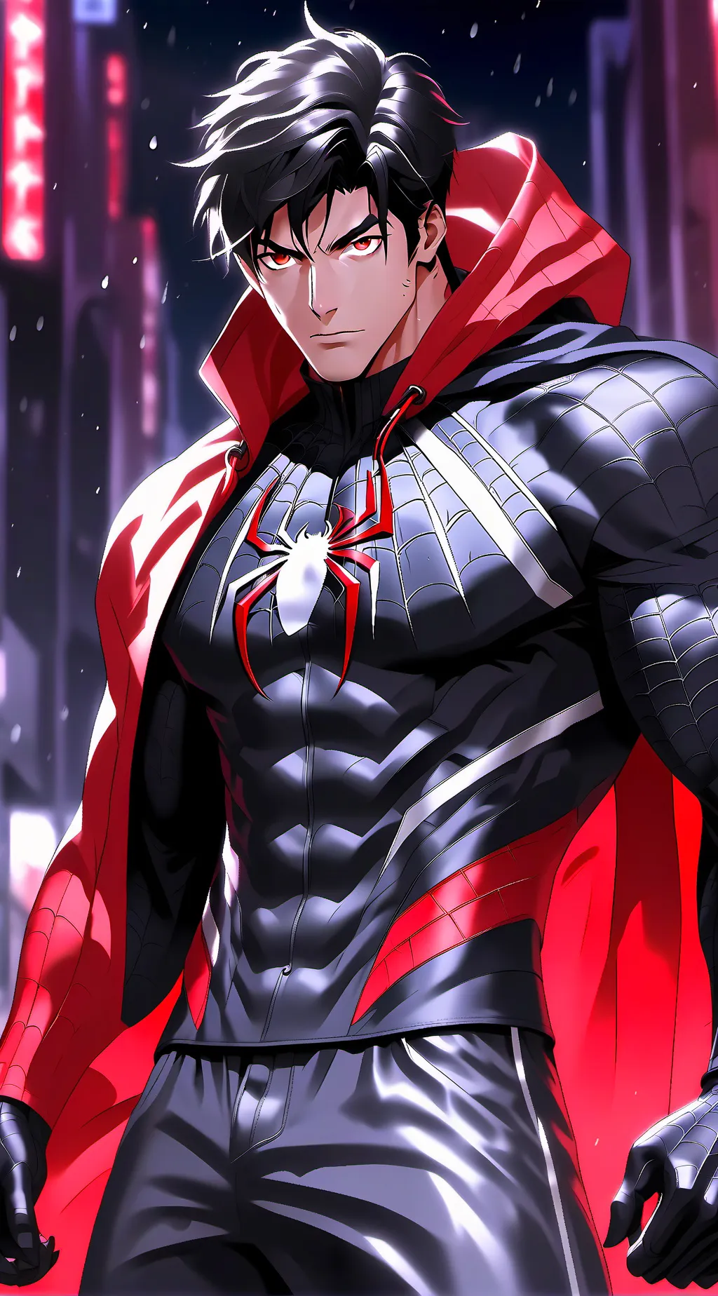 ai character: Mha  background