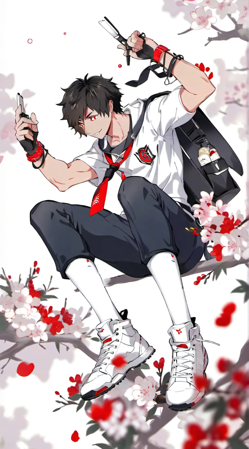 ai character: Mha background