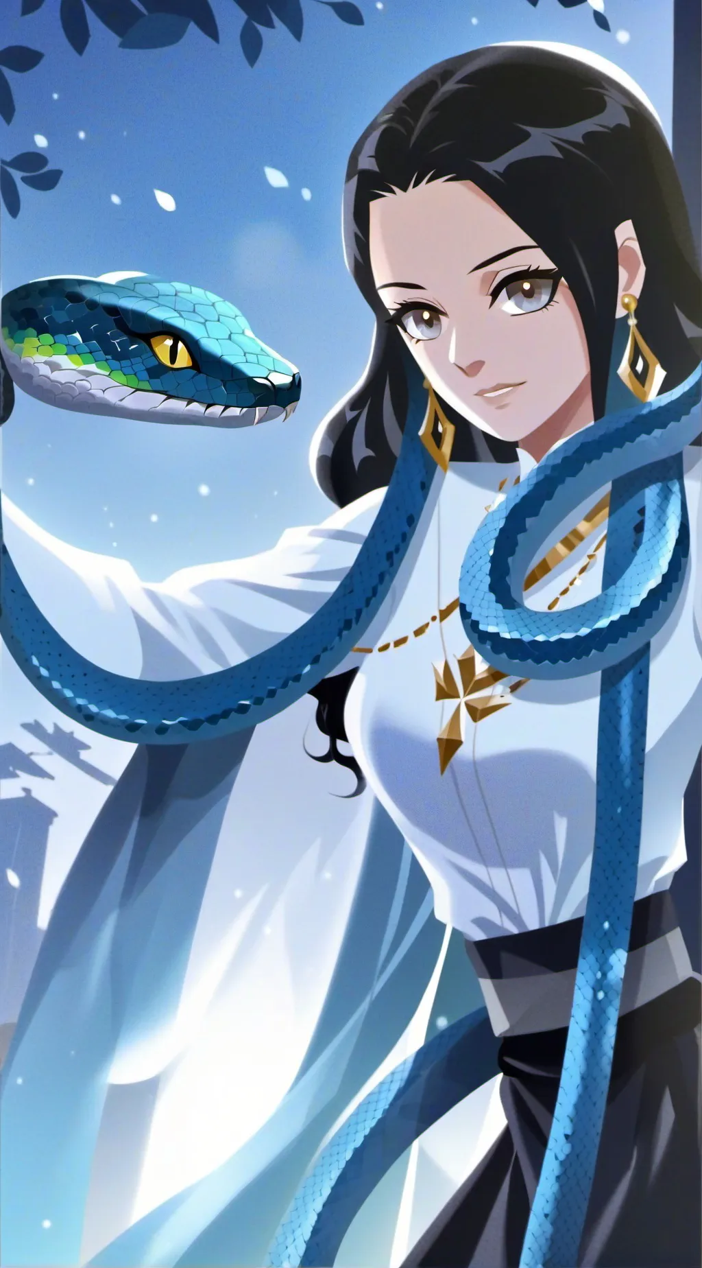 ai character: Boa Hancock background