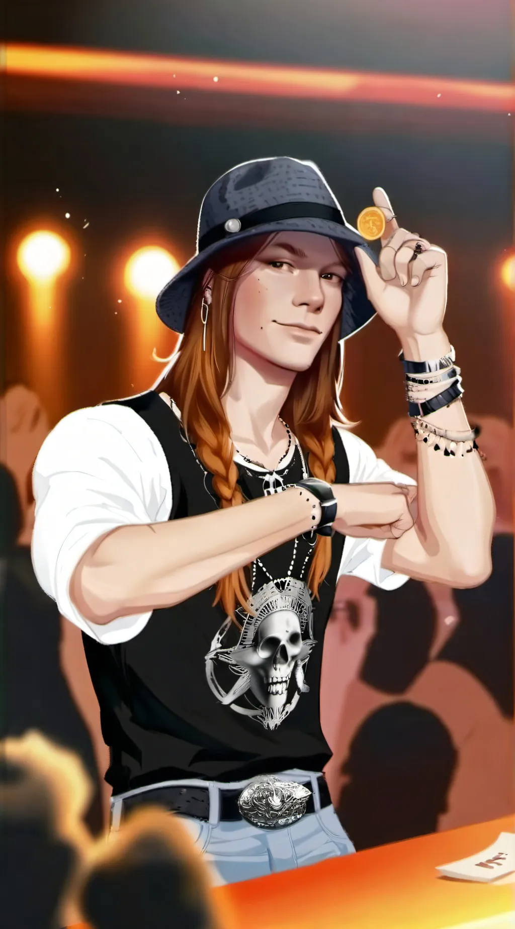 ai character: 🎀axl rose🎀 background