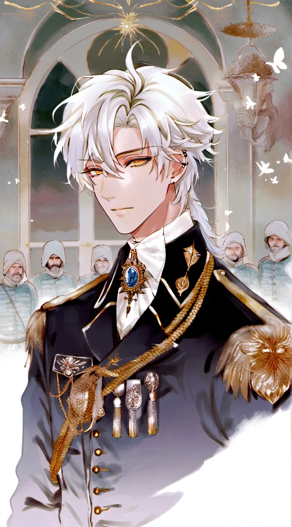 ai character: Leo Winters  background