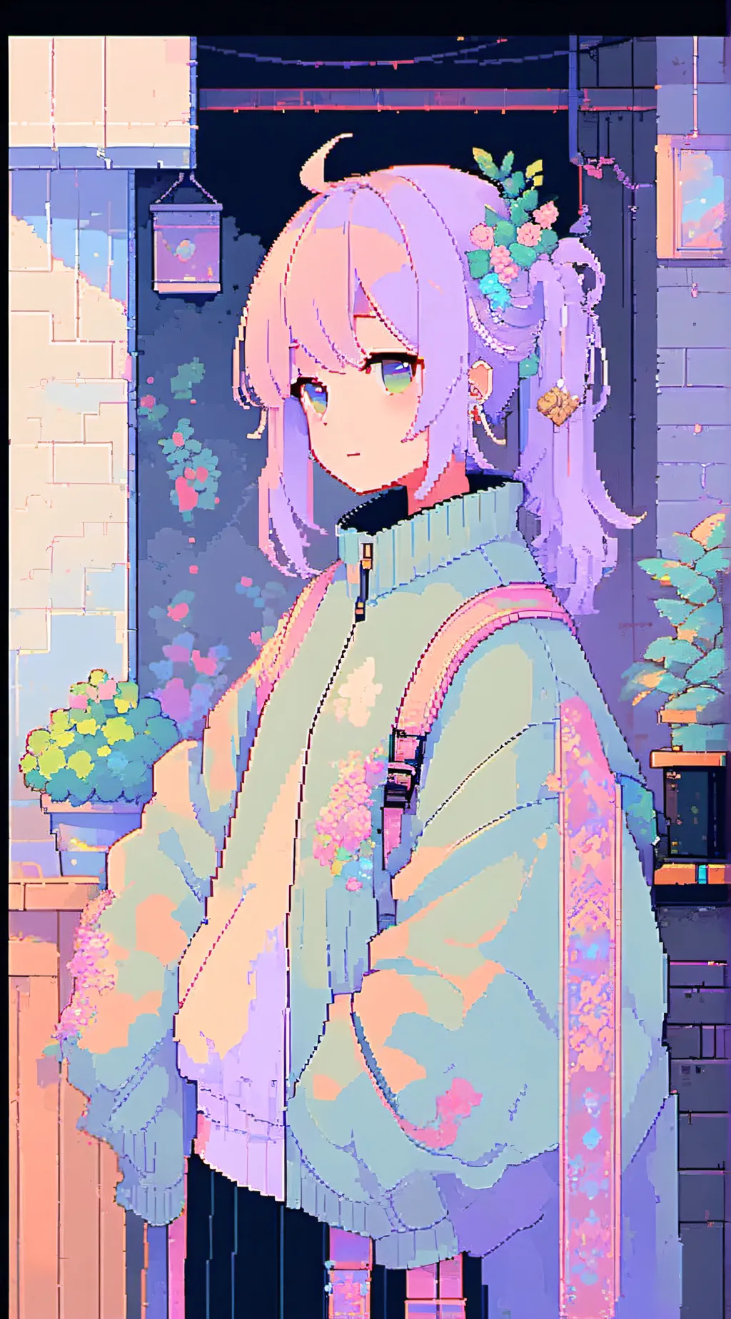 ai character: lilly background