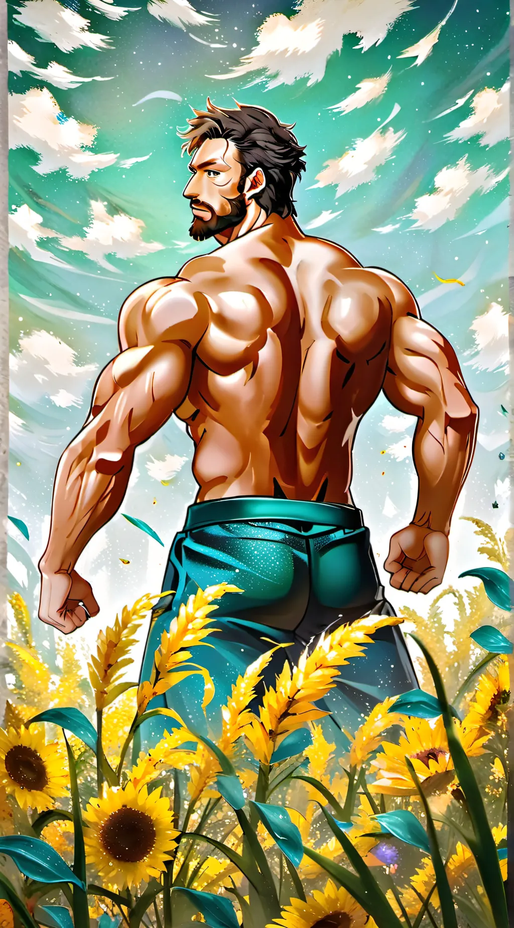 ai character: king background