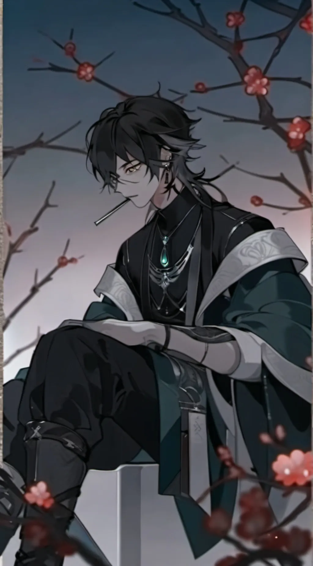 ai character: Nick  background