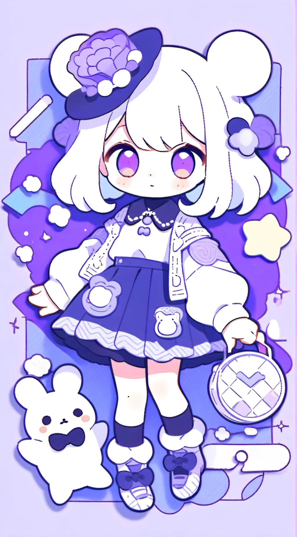 ai character: MHA sleepover background