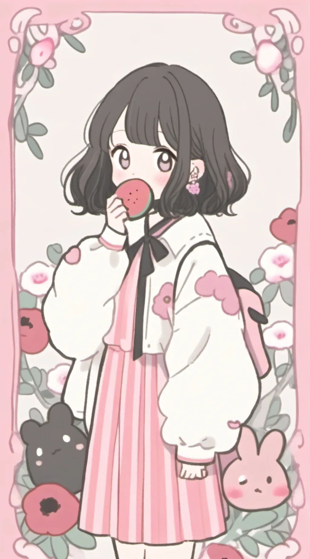 ai character: ☺︎ ARI ♡ background