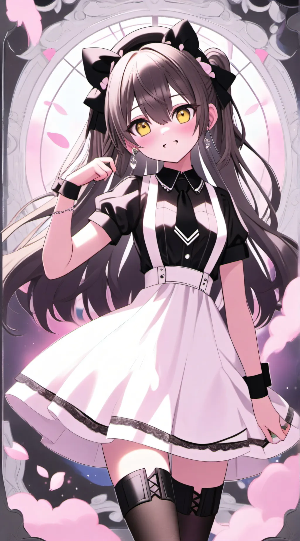 ai character: (S.D) J background
