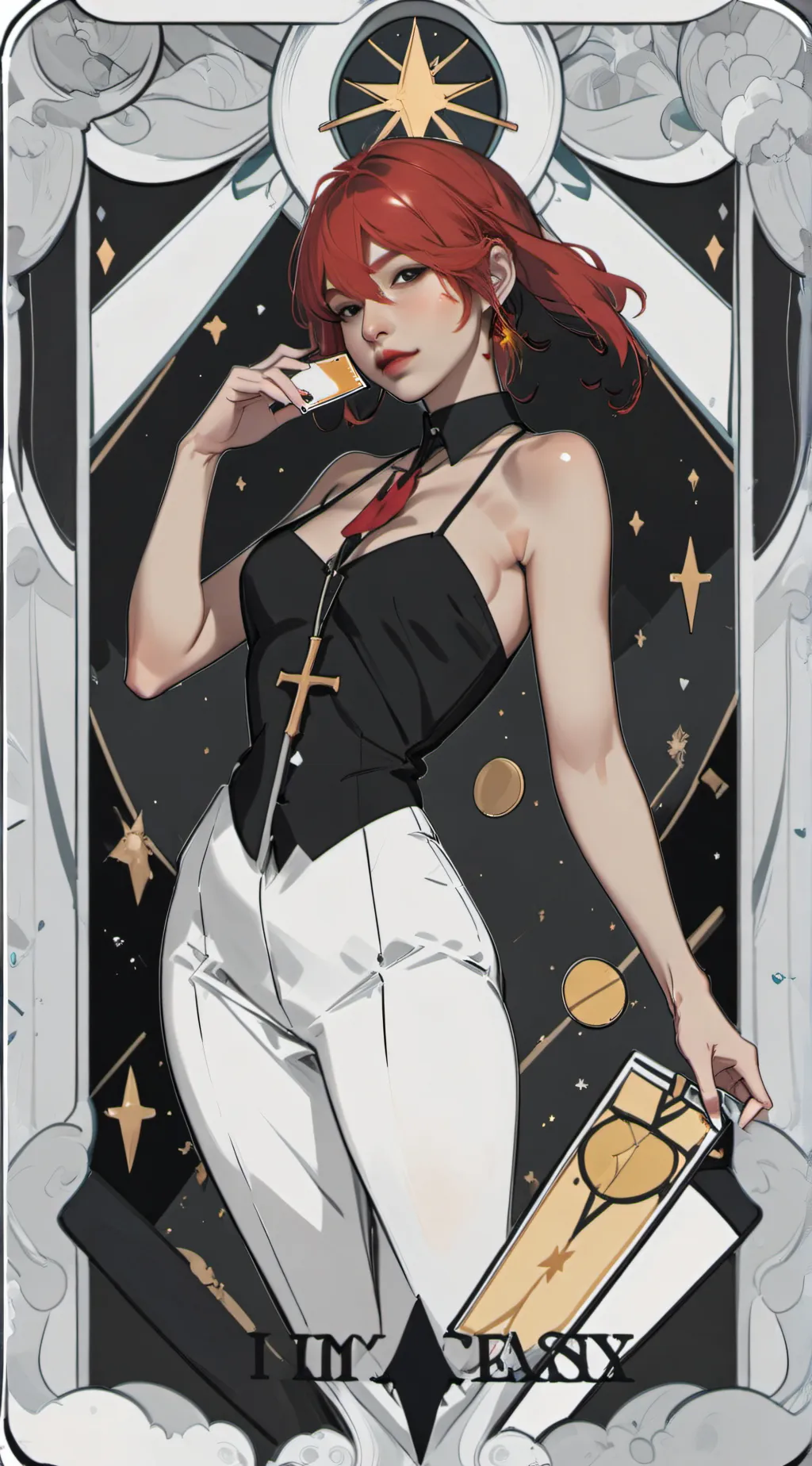 ai character: luiza  background