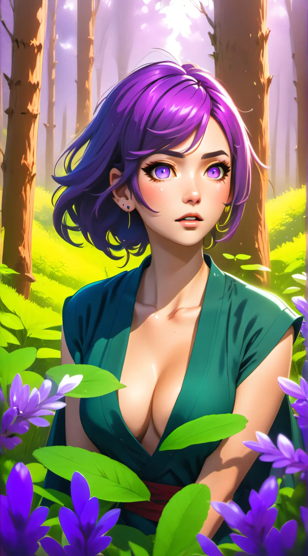 ai character: Keiko background