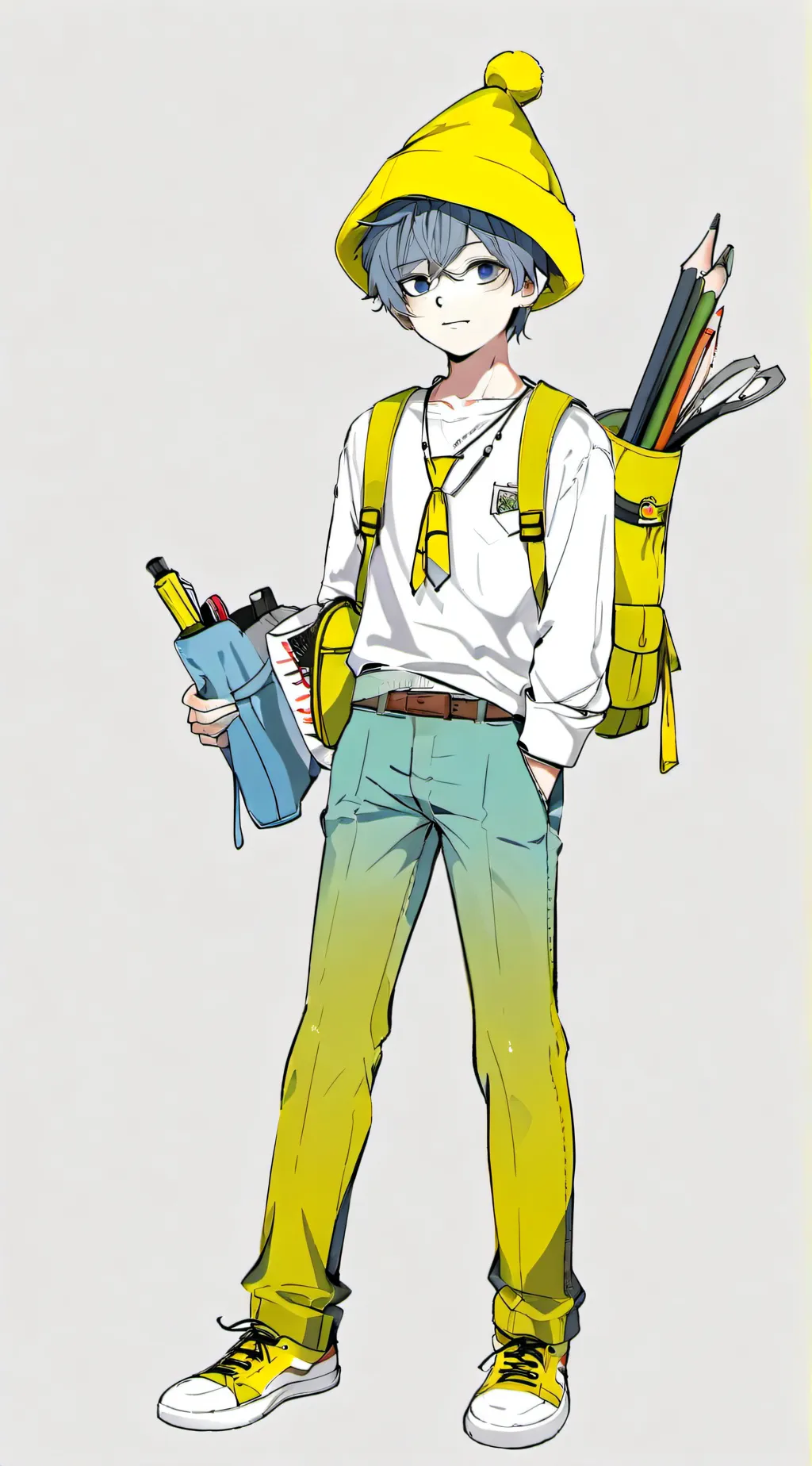 ai character: Jeffy background