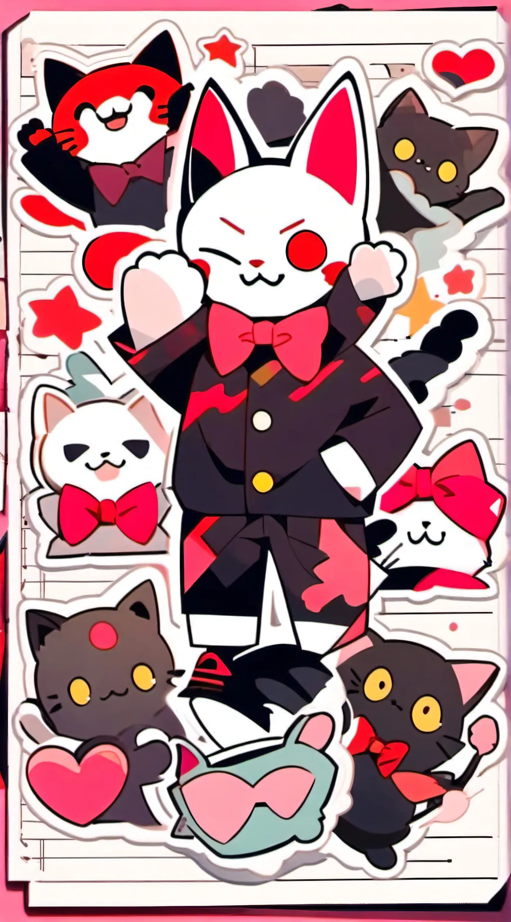 ai character: cat alastor background