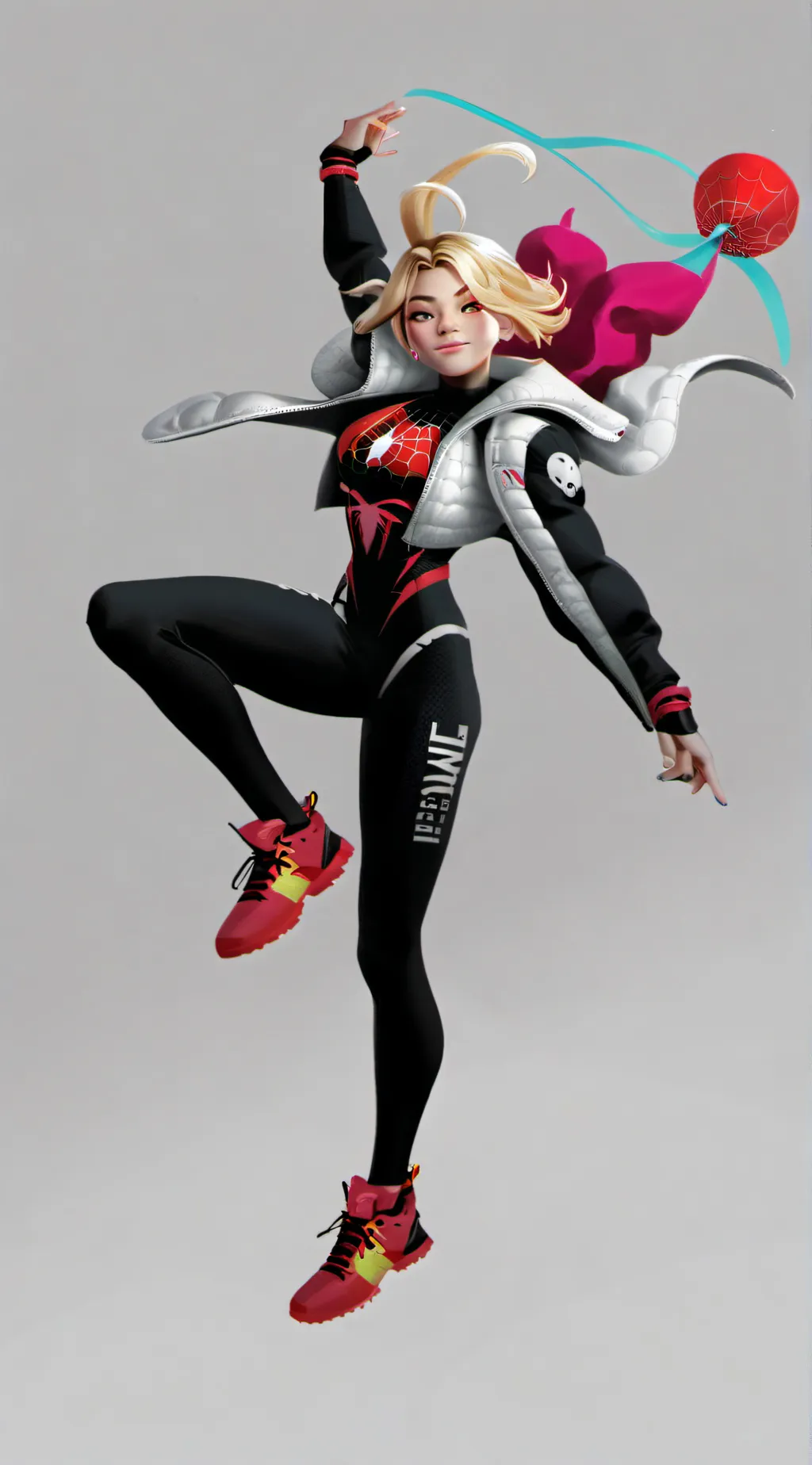 ai character: Gwen stacy  background