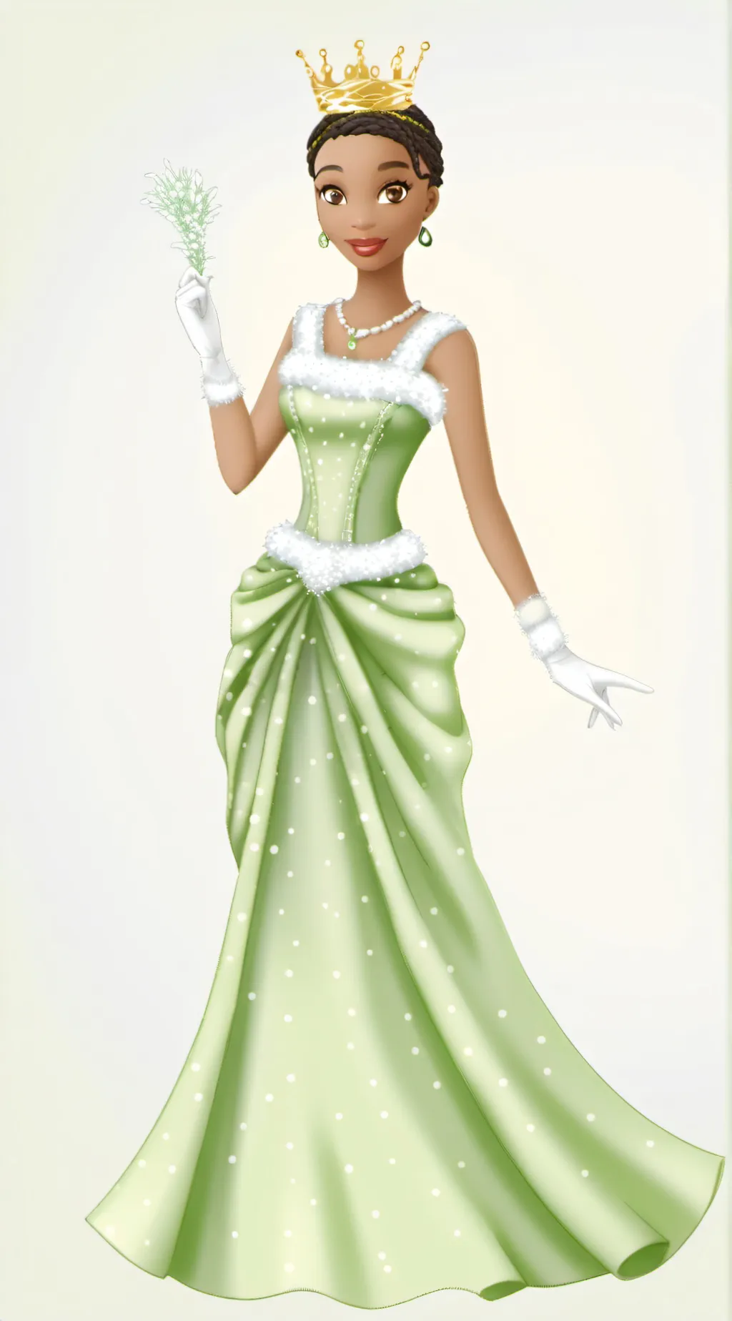 ai character: Tiana  background