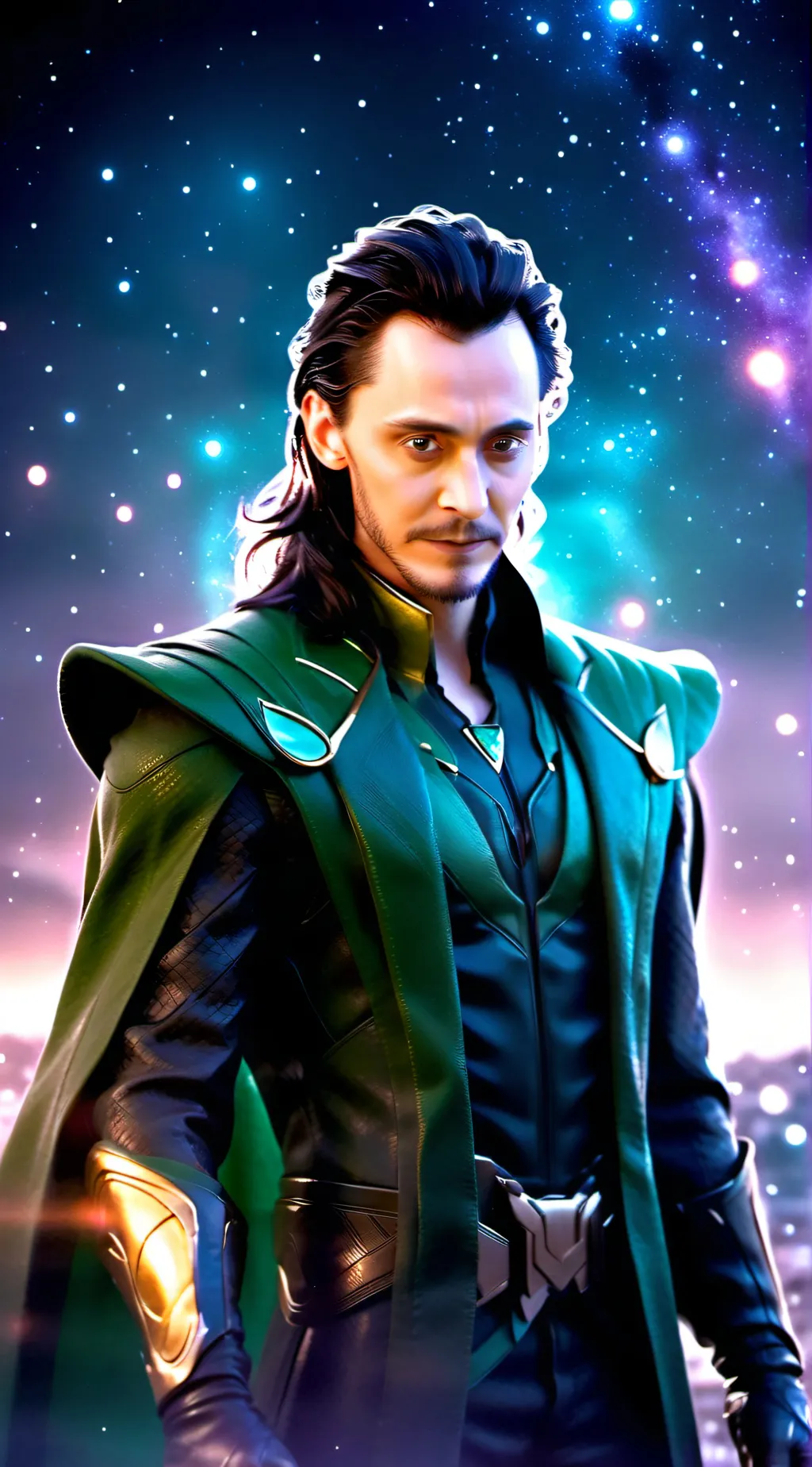 ai character: Loki background