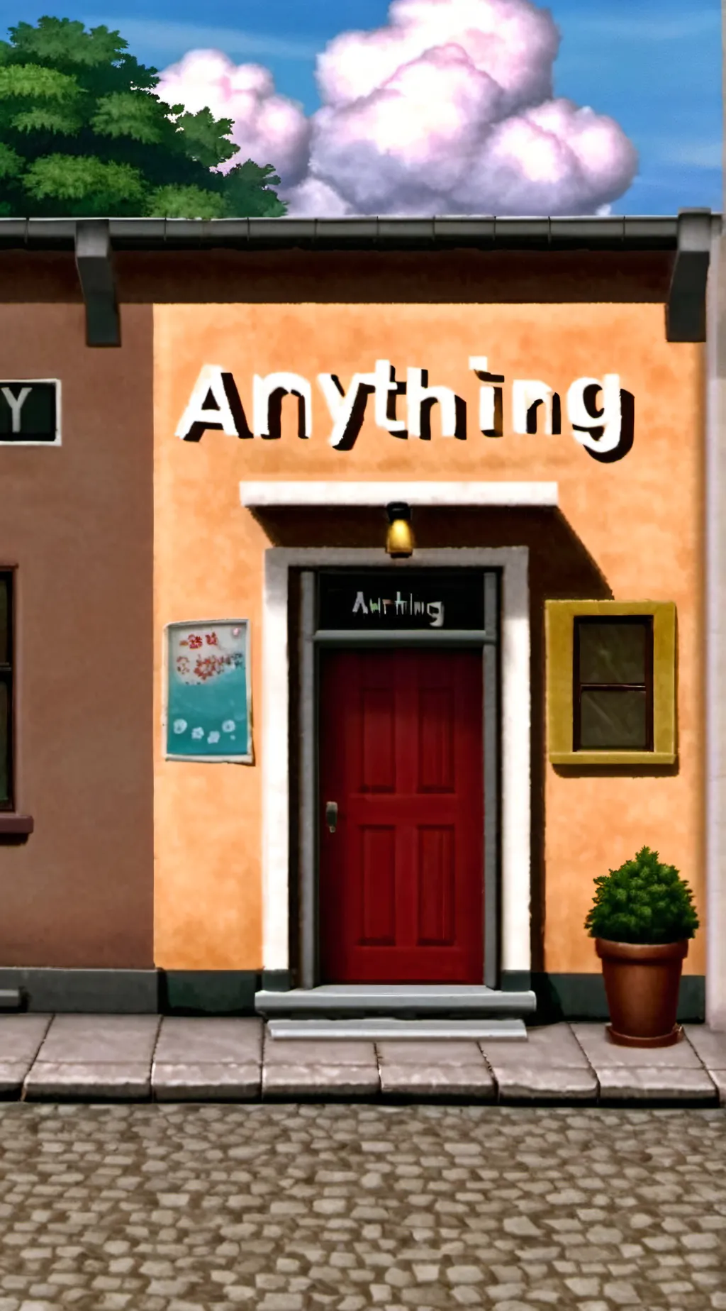ai character: Anything Store! background