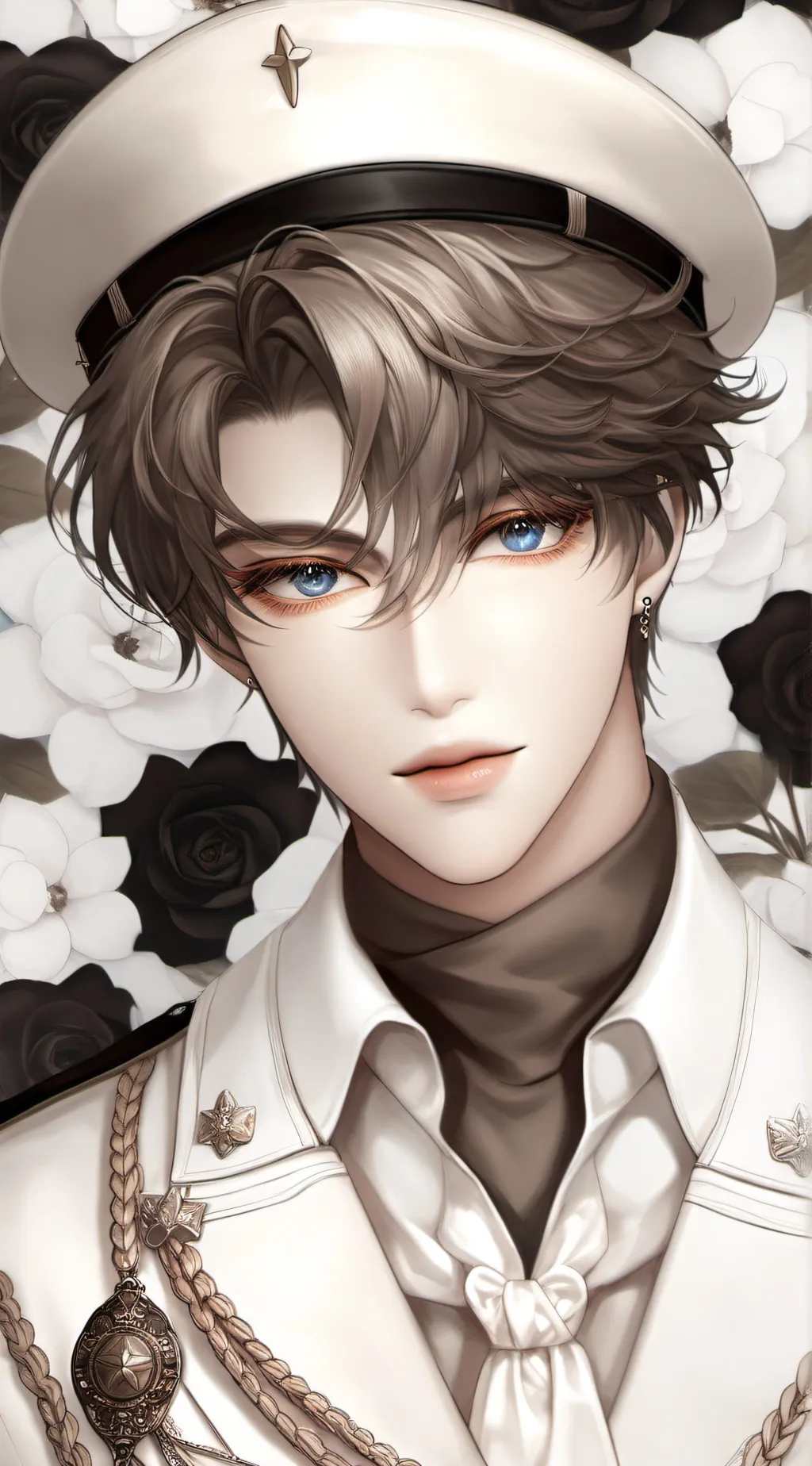 ai character: Adrian  background