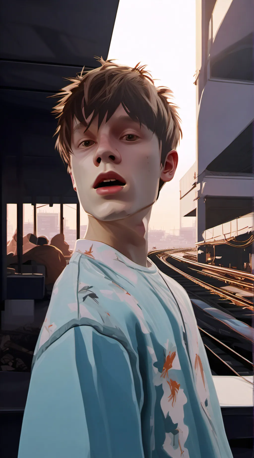 ai character: grilo background