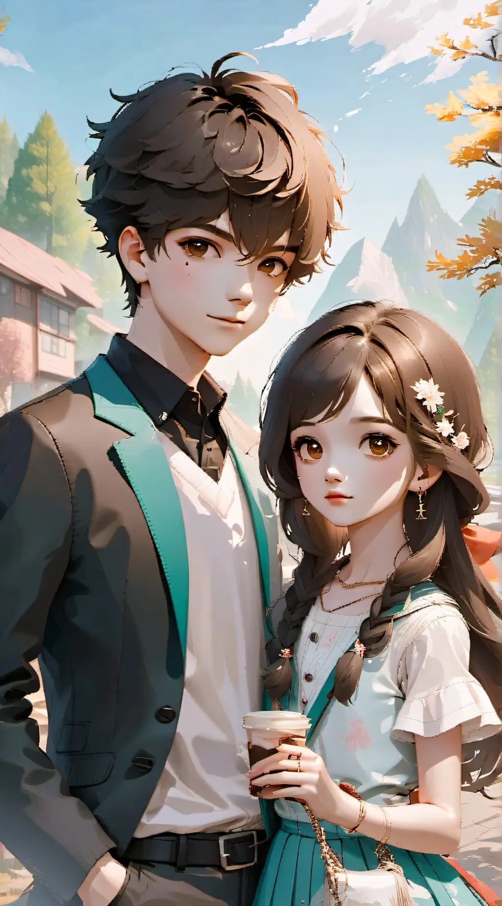 ai character: Leo background