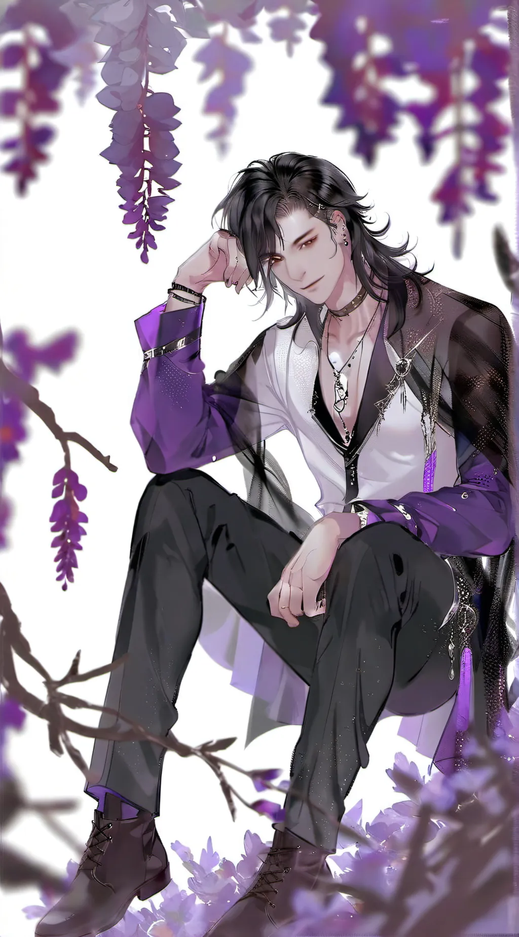 ai character: Vince background