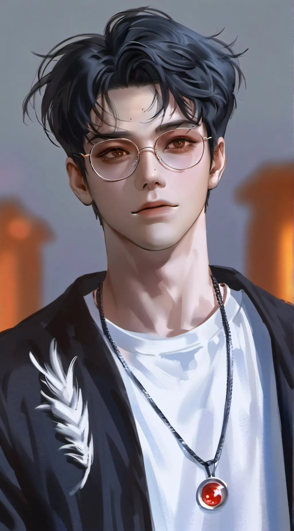 ai character: classified him  background