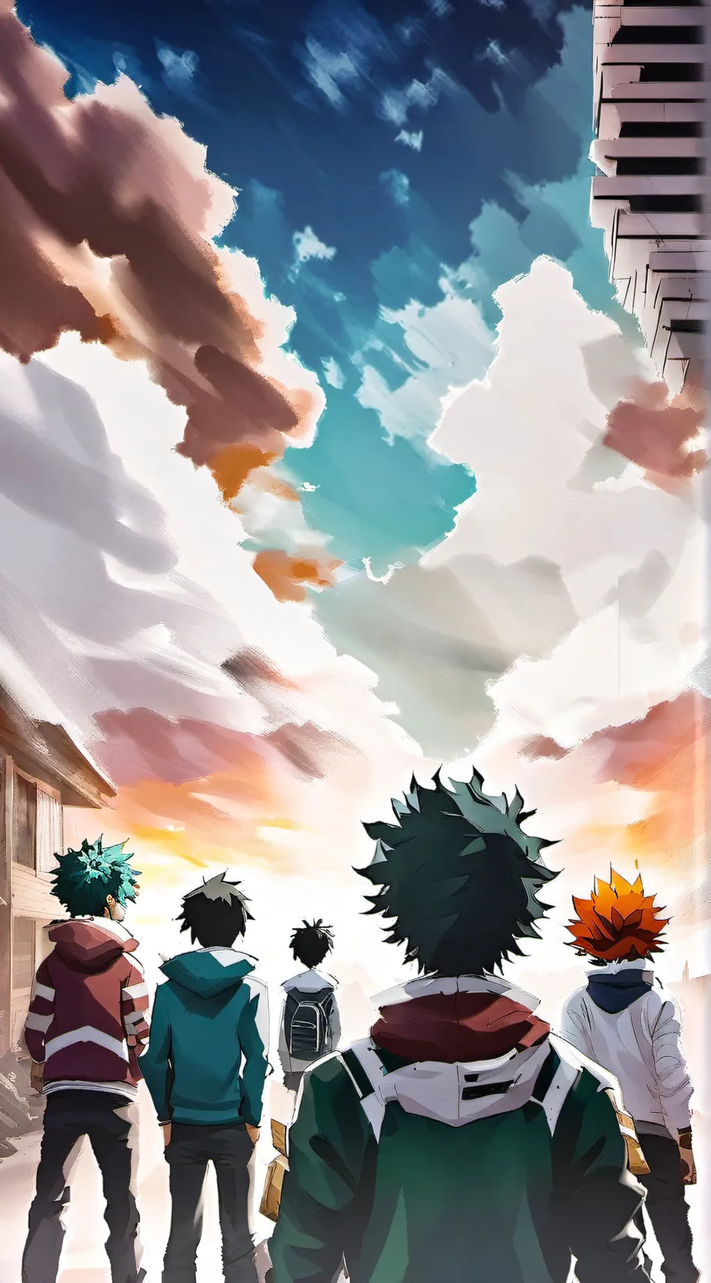 ai character: mha background