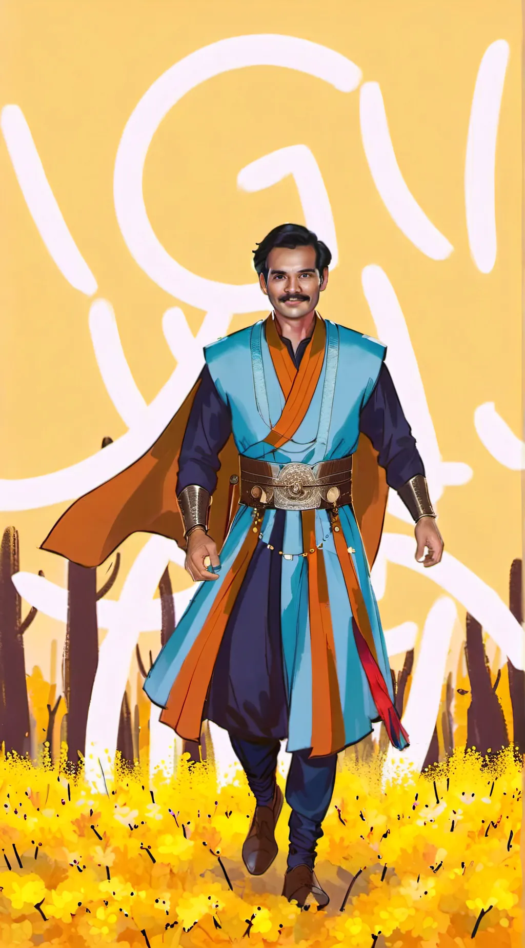 ai character: Chandrasegaran  background