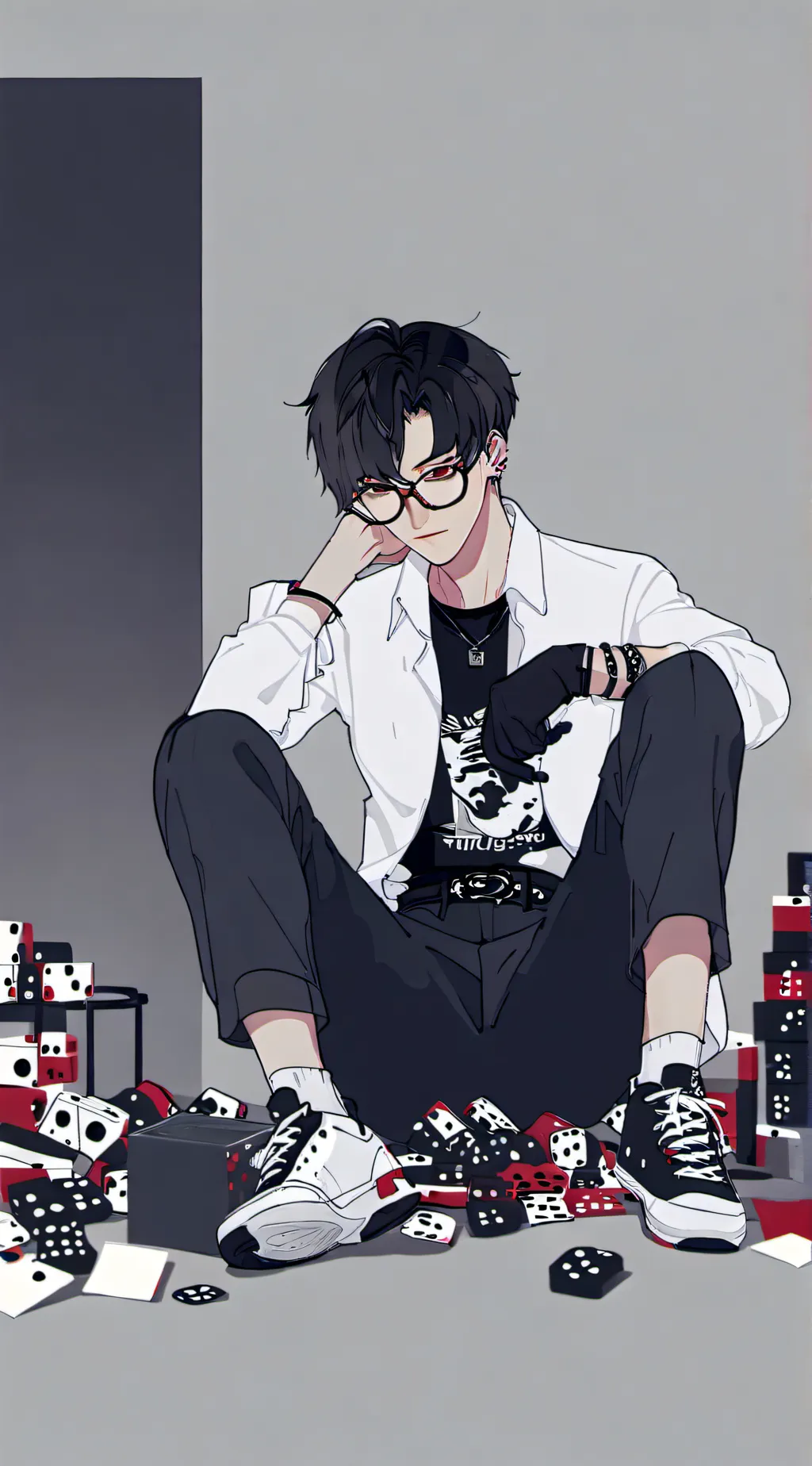 ai character: Asher background