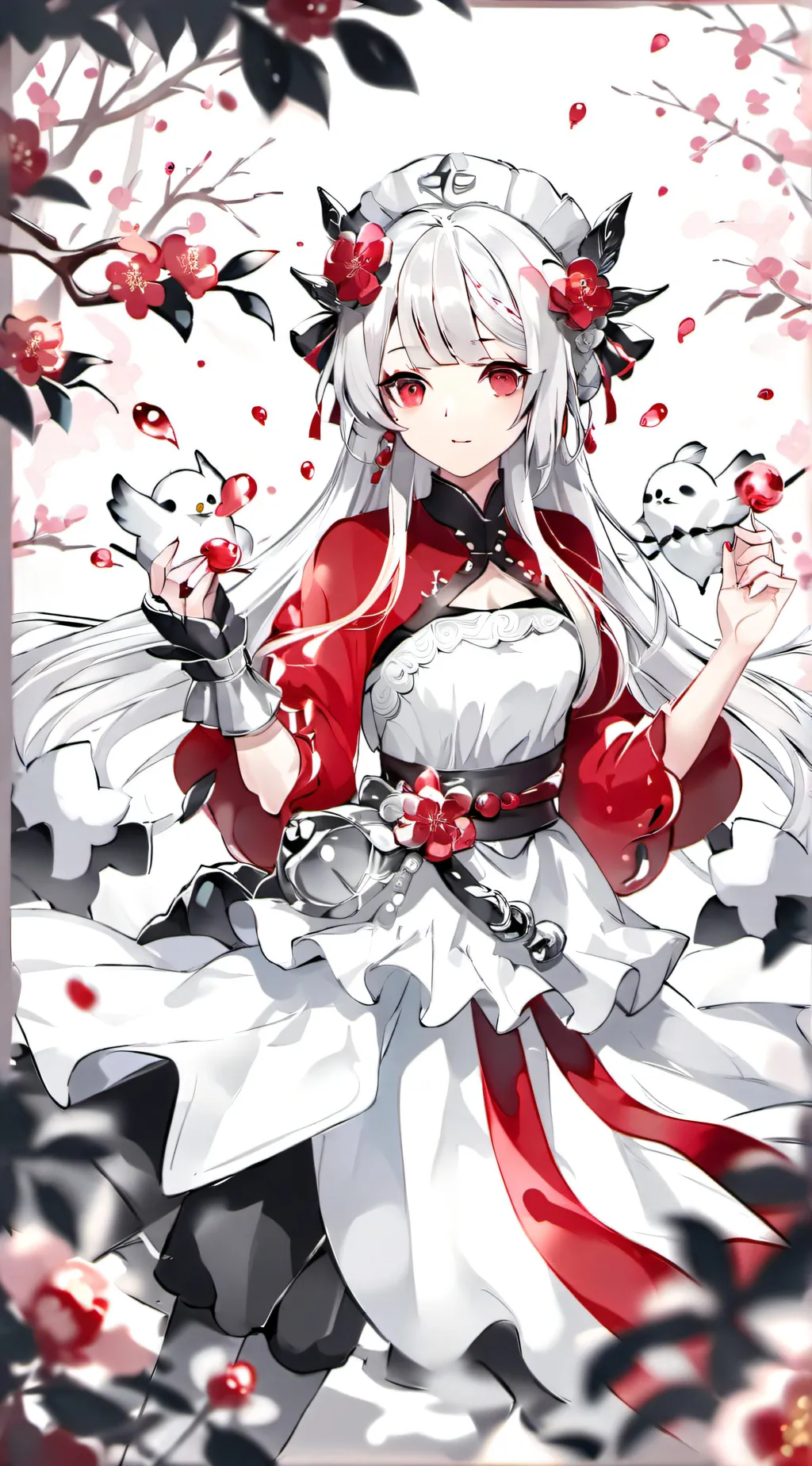 ai character: Luna  background
