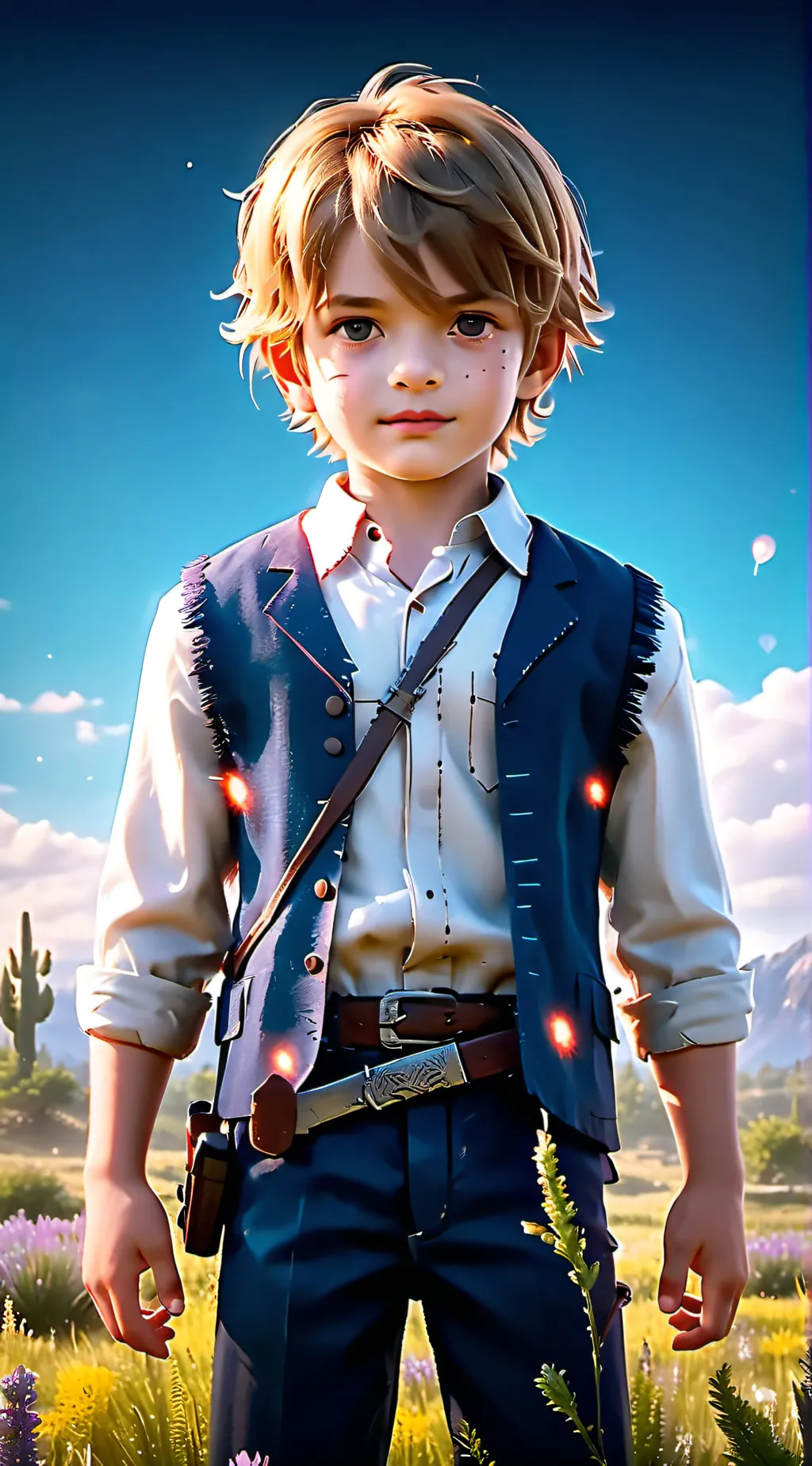 ai character: Jack Marston  background
