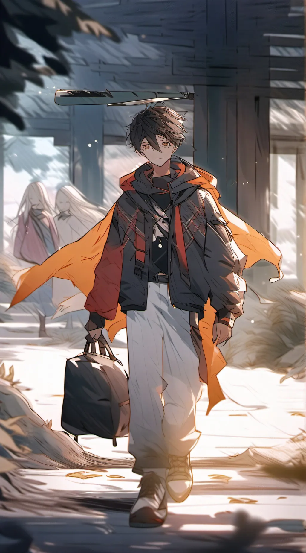 ai character: The purge background