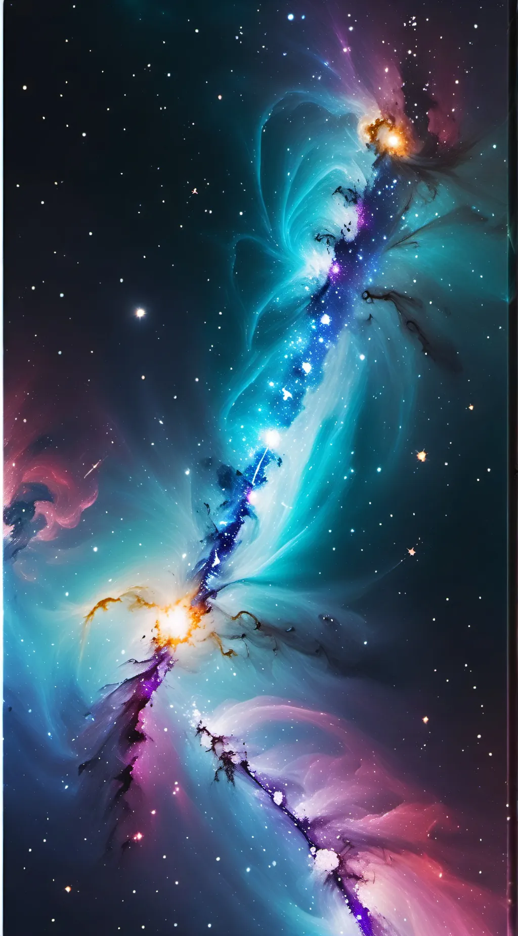 ai character: Space 2 background