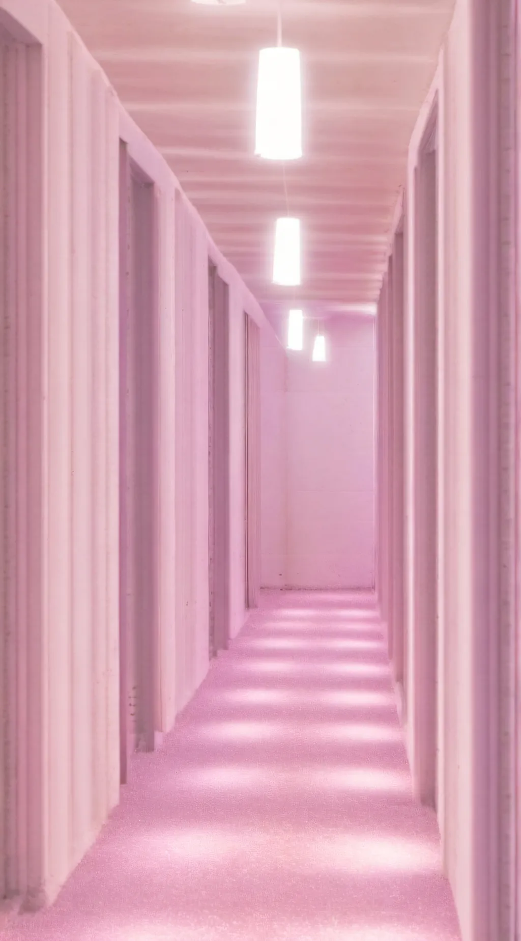 ai character: PINK ROOMS background