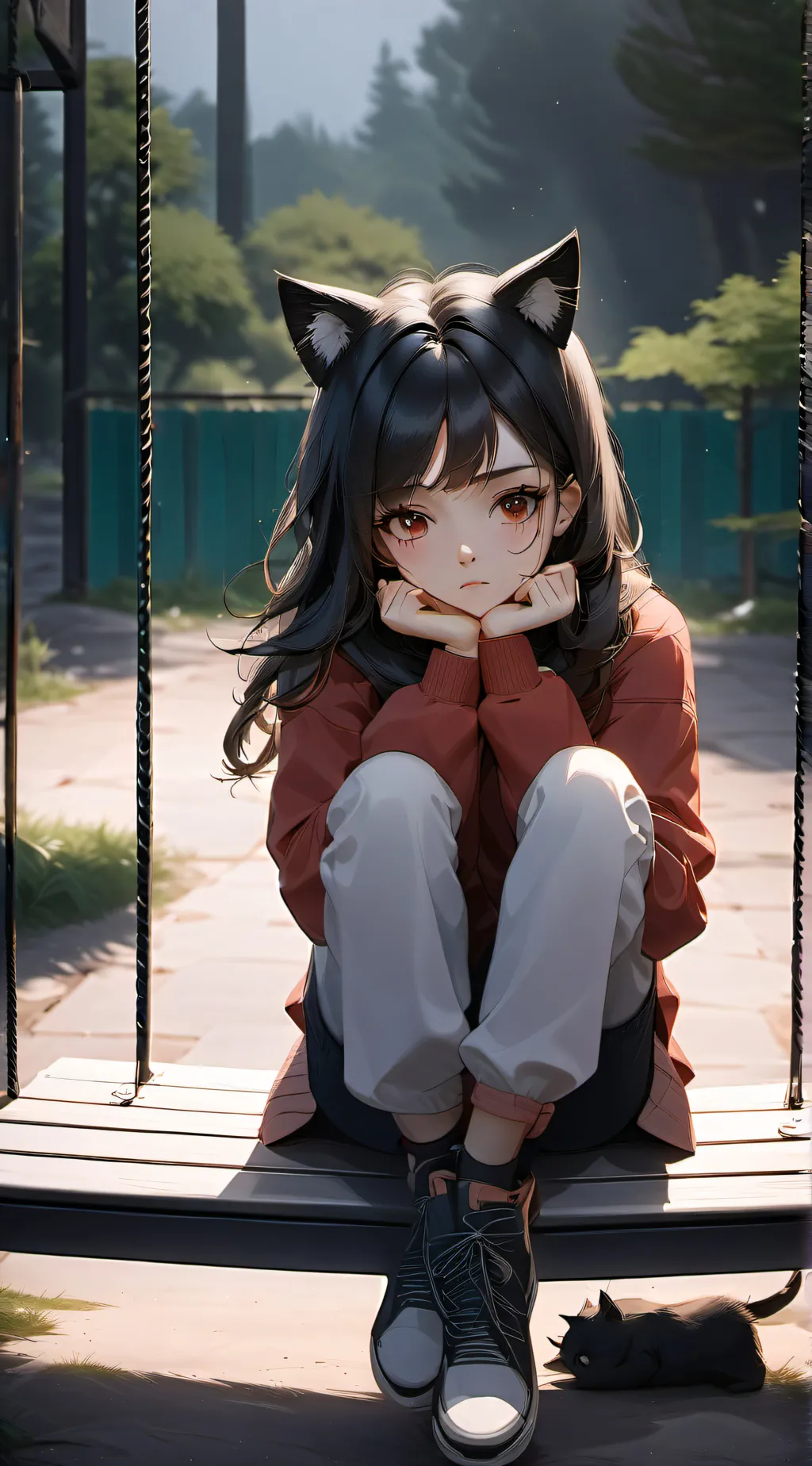 ai character: Alexa  background