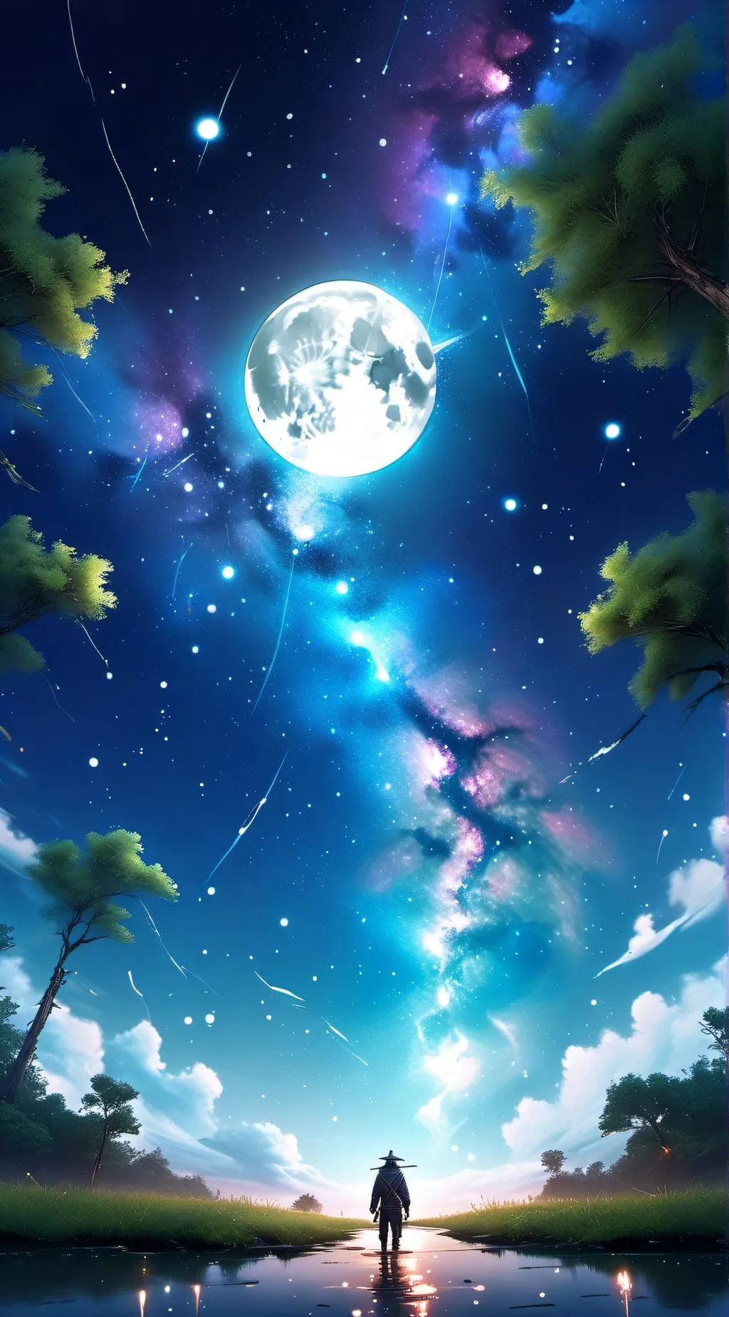 ai character: ⊱MOON⊱ background