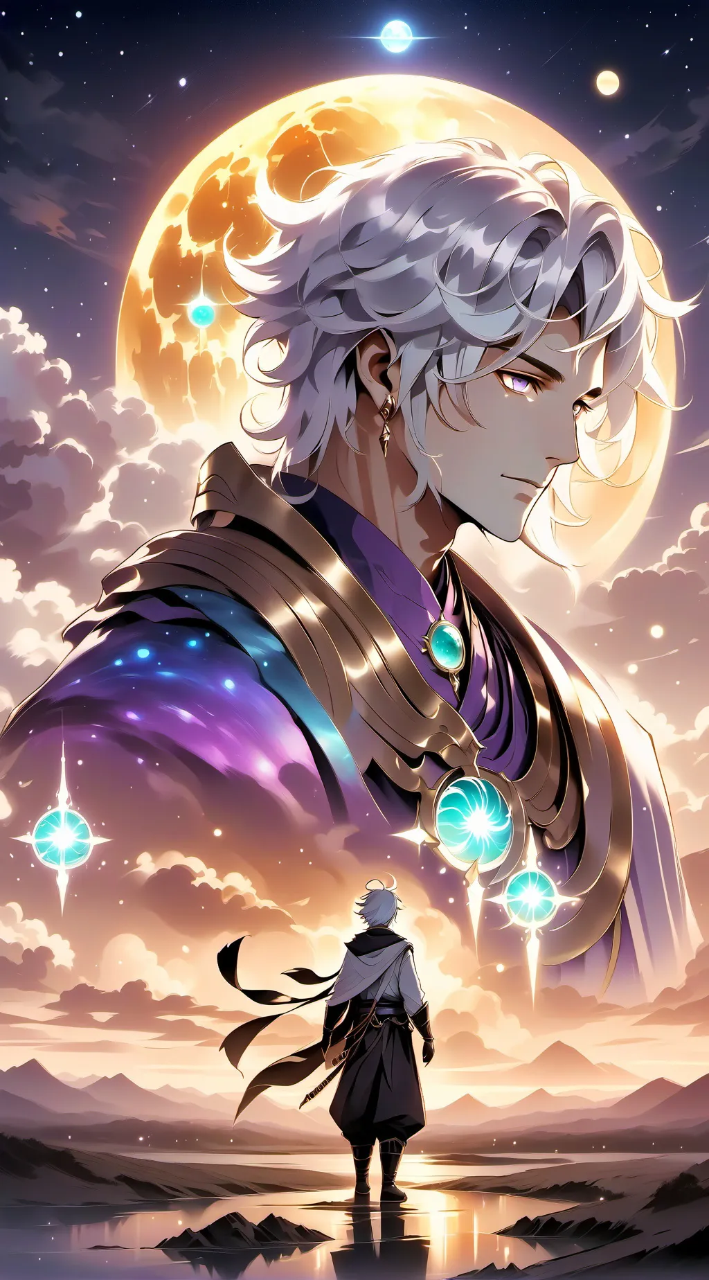 ai character: Elara background