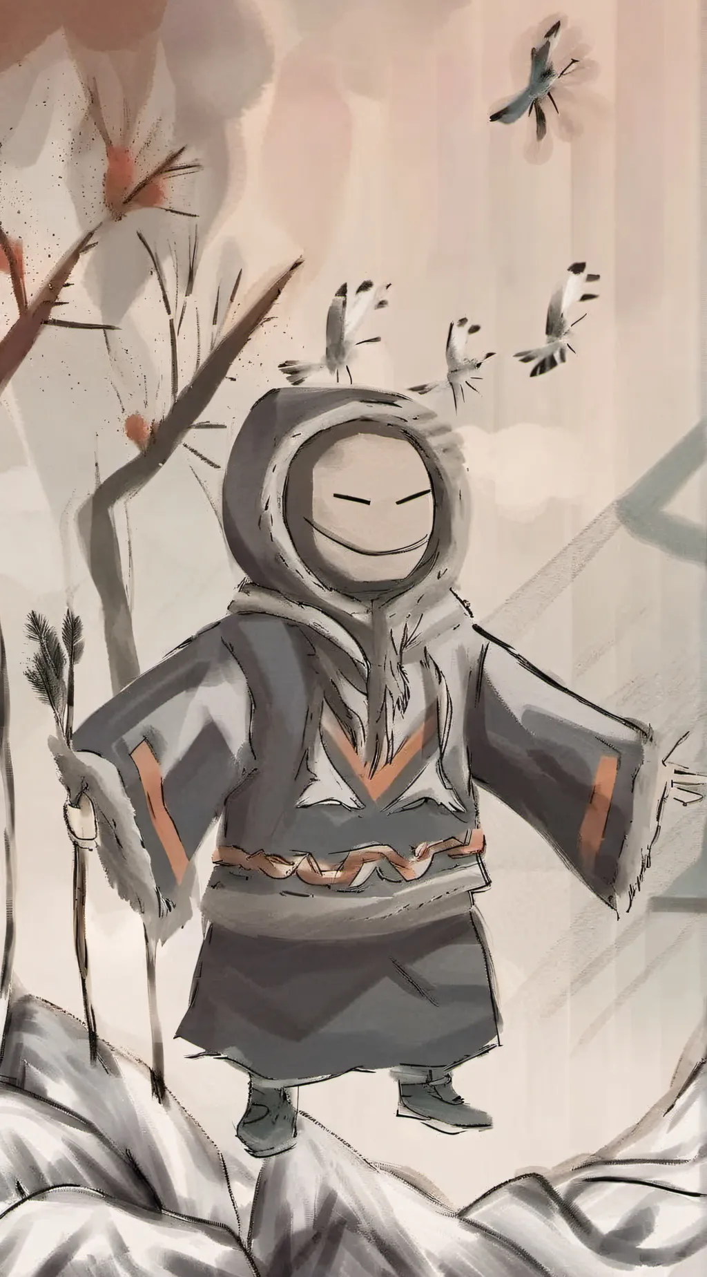 ai character: Idk background